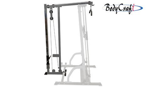 BodyCraft F411 Lat en Low Pulley - Helisports.nl