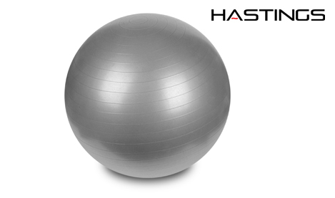 Hastings Gym Ball 75cm Silver