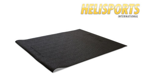 Helisports black floor mat (120 x 100 cm)