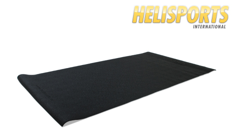 Helisports black floor mat (180 x 100 cm)