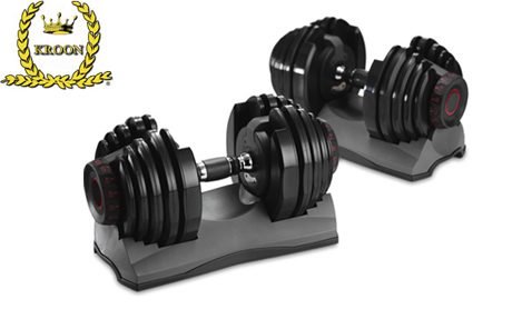 Kroon BP-699 adjustable dumbbells 20 kg