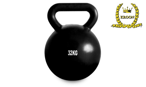 Kroon Kettlebell Rubber-coated 32 kg