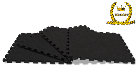 Kroon Black Carpet Squares Hard (4 pieces)