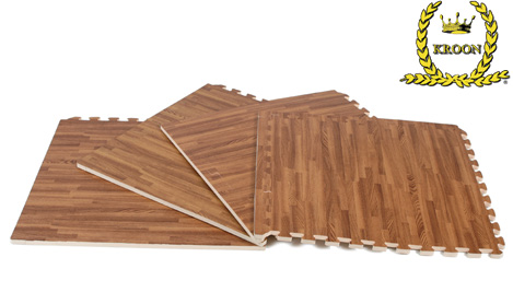 Kroon Wooden profile Carpet Squares 14mm (4 pieces)