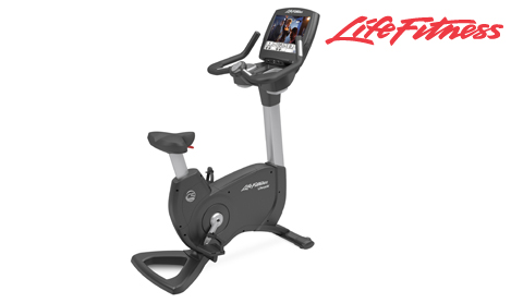 Life Fitness Platinum Club Series Upright Lifecycle Engage