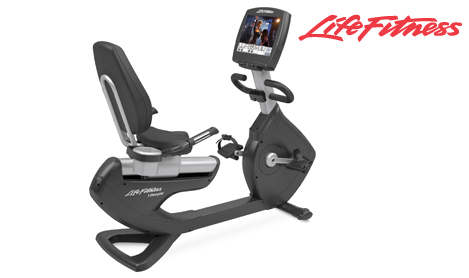 Life Fitness Platinum Club Series Recumbent Lifecycle Engage