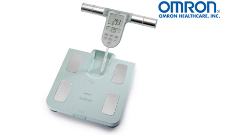 Omron HBF-511 Lichaamsvetmeter Lichtgroen