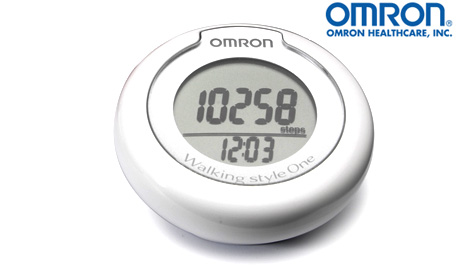 Omron Walking Style One White stappenteller - Helisports.nl