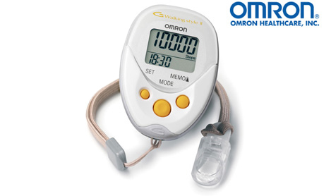 Omron Walking Style Two White stappenteller - Helisports.nl