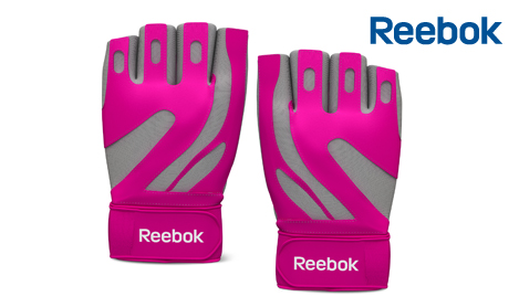 Reebok Fitnesshandschoenen Maat S-M Roze